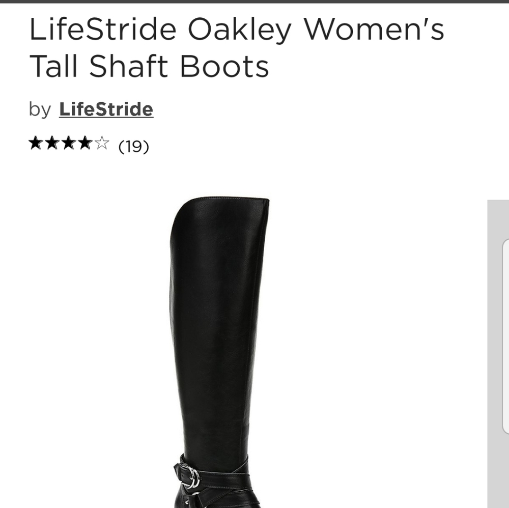 Womens Lifestride dress boots